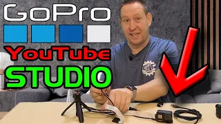 CRAZY STUDIO SETUP ~ Can you Use a GoPro as a YouTube Studio Camera? | Gears and Tech