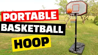 Portable Basketball Hoop Installation - Unboxing & Assembly