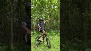 Wheelie practice video | kiddies scoop |#shorts #kerala #cycle #stunt #boy #youtubeshorts