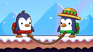 2 PINGUINOS MUY TONTOS y una MISION... 😂🐧🐧 SILVIOGAMER y PANCRACIO en PAN y FEDERICO