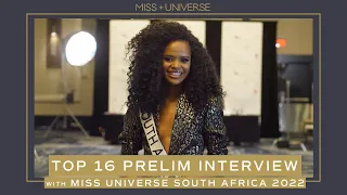 Miss Universe South Africa FULL Closed Door Interview (71st MISS UNIVERSE)