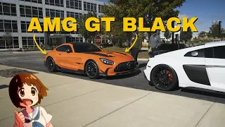 AMG GT BLACK SERIES FLEX at Fundraiser Car Meet