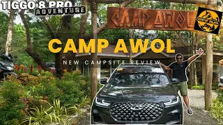 CAMP AWOL ADVENTURE!!! NEW CAMPSITE!!!! Testing Chery Tiggo 8 Pro