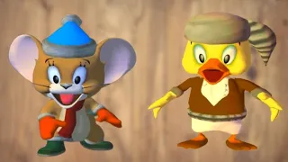 Tom and Jerry War of the Whiskers(1v2): Spike vs Jerry and Duckling Gameplay HD - Funny Cartoon
