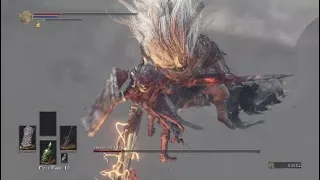 Killing the Nameless King in the Abyss Watchers outfit