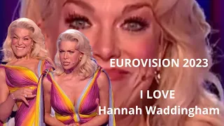 Hannah Waddingham is an ICON - Eurovision 2023