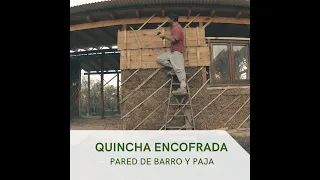 QUINCHA ENCOFRADA PASO A PASO // PARED DE BARRO Y PAJA IDEAL PARA TU PROYECTO DE BIOCONSTRUCCION.