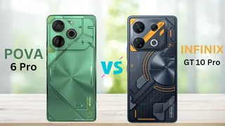 Tecno Pova 6 Pro Vs Infinix GT 10 Pro | Full Comparison ⚡ Which one Best?