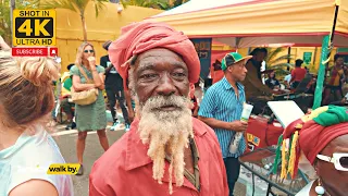 ✔️Walking Bob Marley's 79th Birthday Celebration Full Tour At His Museum In Kingston Jamaica 4K 2024