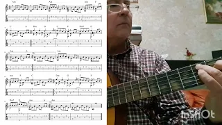 Конь. Выйду ночью в поле с конём. группа ЛЮБЕ / На гитаре, fingerstyle