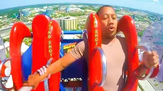 my girlfriend fell off the roller coaster..