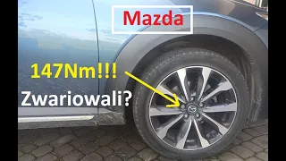 Nakrętki zabezpieczające koła | Mazda |  Dokręcić 147Nm? | Zwariowali