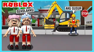 Aku Dan Adiku Terpaksa Harus Membangun Sekolah Baru Di Roblox Brookhaven ft @Shasyaalala