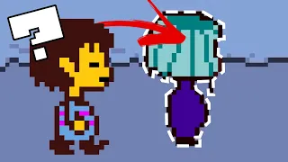 Does Frisk REALLY Stand Behind the Lamp Here? [ Undertale ]