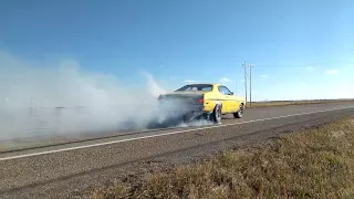 1974 Plymouth Duster 340 4 Speed Burnout