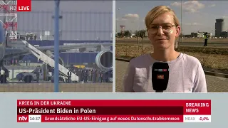 Ukraine LIVE: US-Präsident Biden landet in Polen