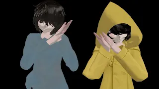 [MMD Little Nightmares] Mister Jewel Box [Six and The Runaway Kid]