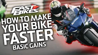 How to Make Your Bike FASTER | Basic Gains
