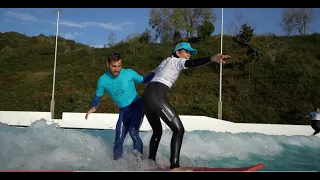 Adaptive Surfers Ride the Wavegarden Cove