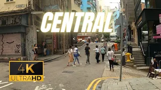 [ 4K ] HONG KONG, 홍콩 CENTRAL 중환  WALKING TOUR