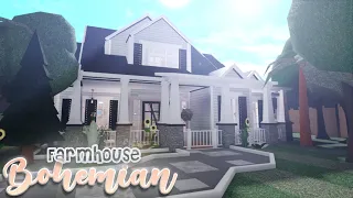 Bohemian Farmhouse | House Build | Roblox: Bloxburg