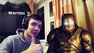 Reaction | Финальный Трейлер "Batman v Superman/Бэтмен против Супермена"