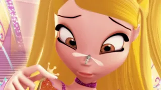 Stella, frogs and insects do not mix | Winx Club Clip