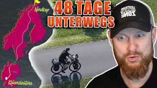 In 48 TAGEN mit dem FAHRRAD bis zum Nordcap - Teil 1 | Fritz Meinecke reagiert auf Roofless Cat