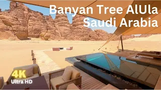 Banyan Tree AlUla | Saudi Arabia | Dune Private Pool Villa Luxury Hotel Full Experience Tour Review