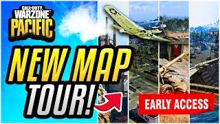 WARZONE PACIFIC MAP TOUR! *Early Access* Caldera Gameplay