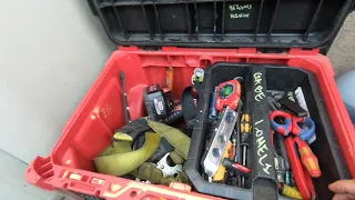 Electrical apprentice tool load out / Milwaukee packout load out