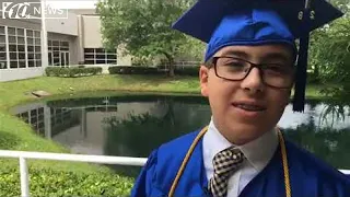 William Maillis just graduated college...at 11 years old!