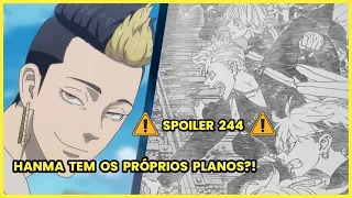 HANMA AINDA PODE SURPREENDER! A GUERRA VAI COMEÇAR! | Spoiler cap 244 de Tokyo Revengers! #Shorts