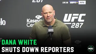 Dana White vs. Reporters: “Any other stupid questions?”