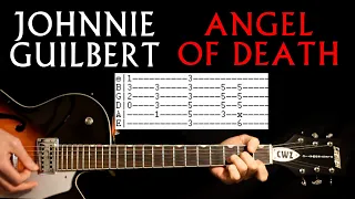 Johnnie Guilbert Angel Of Death Guitar Lesson / Guitar Tab / Guitar Tabs / Guitar Chords / Cover