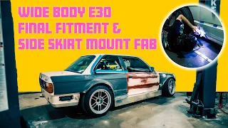 Widebody Time Attack E30 build progress  // JunE30 // BMP Tuning