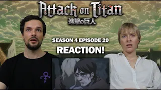 Attack on Titan | 4x20 Memories of the Future - REACTION!