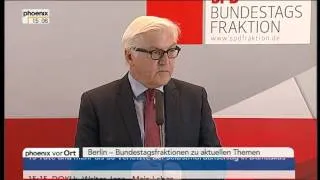 Aktuelles aus der Fraktion: Steinmeier, SPD, am 11.06.2013