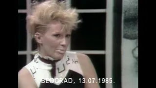 Aleksandra Sladjana Milosevic - Emisija "Dnevnik"  - YU live Aid