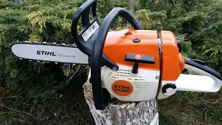 STIHL MS 260 Как завести бензопилу stihl ms 260???