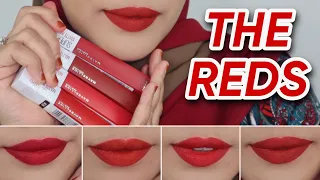 MAYBELLINE SUPERSTAY MATTE INK | RED SHADES