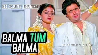 Balma Tum Balma Khali Naam Ke( Nagina)JBL Sound & jhanker Mix