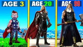 Surviving 99 YEARS As THOR in GTA 5 (GTA 5 MODS)