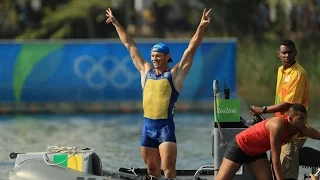 Canoe Sprint -Men's Canoe Single 200m Final|Ukraine|Azerbaijan|Brazil|Medal Winners-rio2016!!!