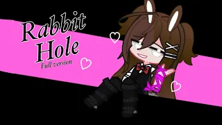 [🐰💕] Rabbit hole||#gacha #capcut #fypシ|| Full version.! @ZombieYanmei Credit for the dance.! Ty!
