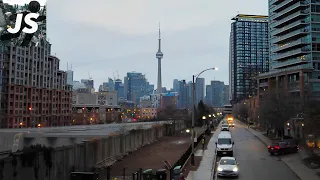 Exploring Liberty Village | Toronto Winter Walk (Dec 2022)