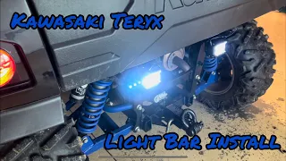 Kawasaki Teryx Rear Light Bar Install