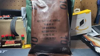 U.S MRE #10 1992 TUNA WITH NOODLES TASTE REVIEW!! ( SPECIAL REQUEST )