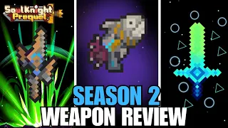 All BOSS Weapons in Season 2 | Soul Knight Prequel