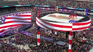 WrestleMania 35 Intro, America the Beautiful, Promo and Pyro Live